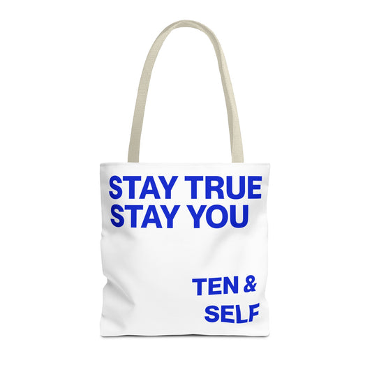 TEN & SELF Stay True Blue Tote Bag