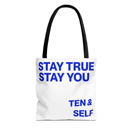 TEN & SELF Stay True Blue Tote Bag